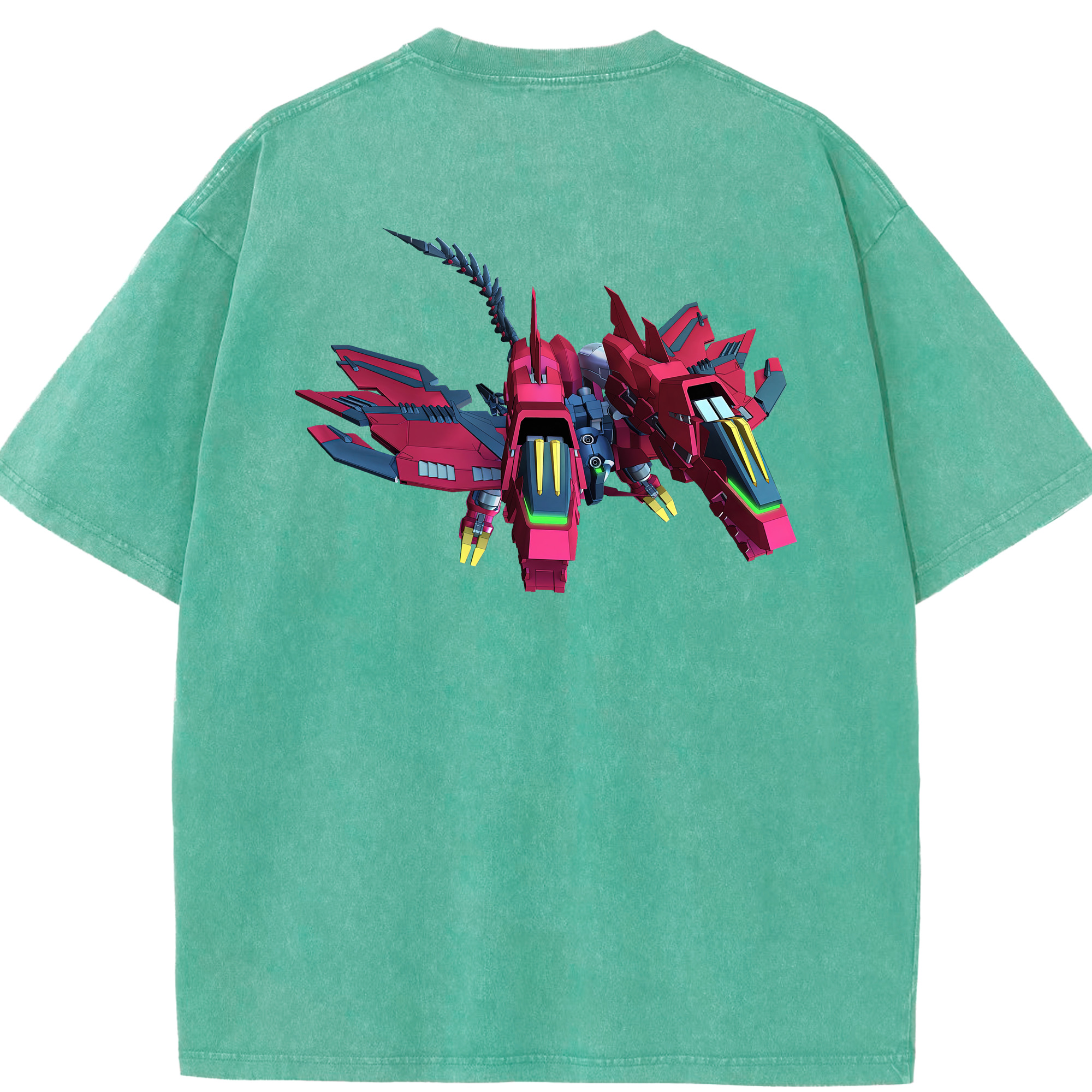 （画像用） 機動戦士ガンダム Mobile Suit Gundam 綿100% ヴィンテージ風 半袖Tシャツ（背面プリント）